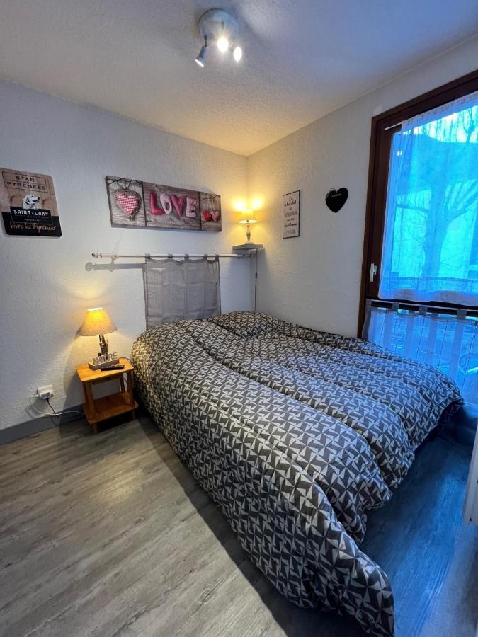 Appt T2 4 Pers Saint Lary Centre Village Parking Exteriér fotografie
